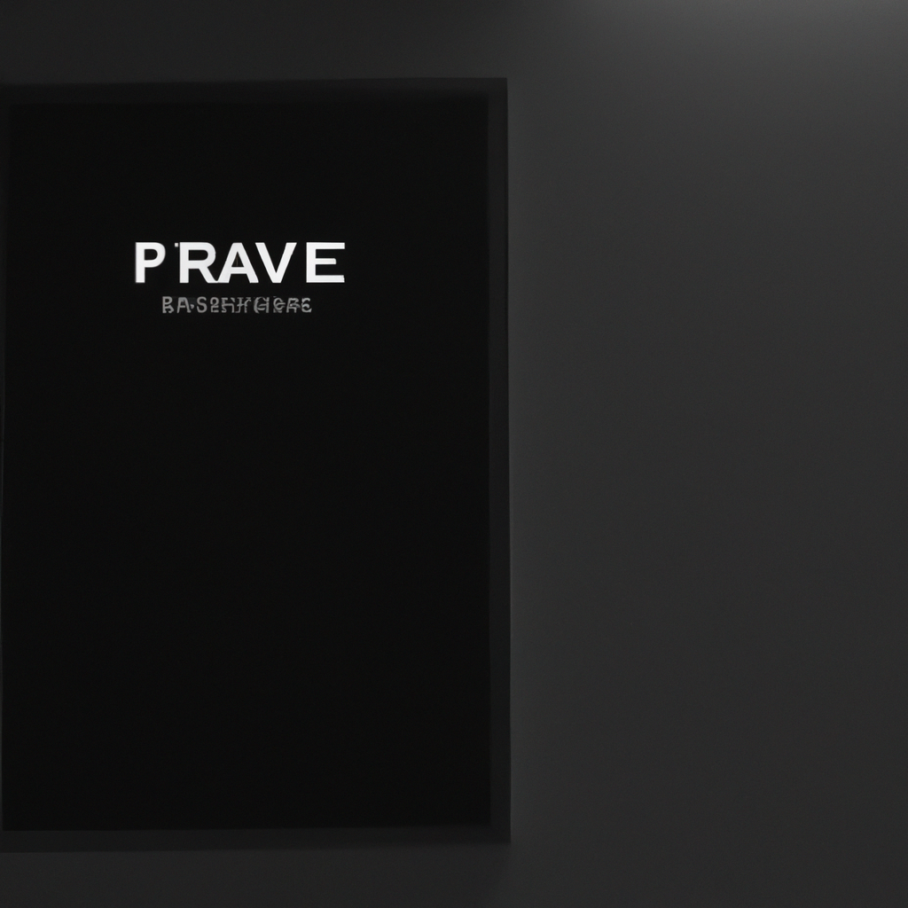 Values Wall UI displayed on a tablet, monochrome minimal style with clean typography
